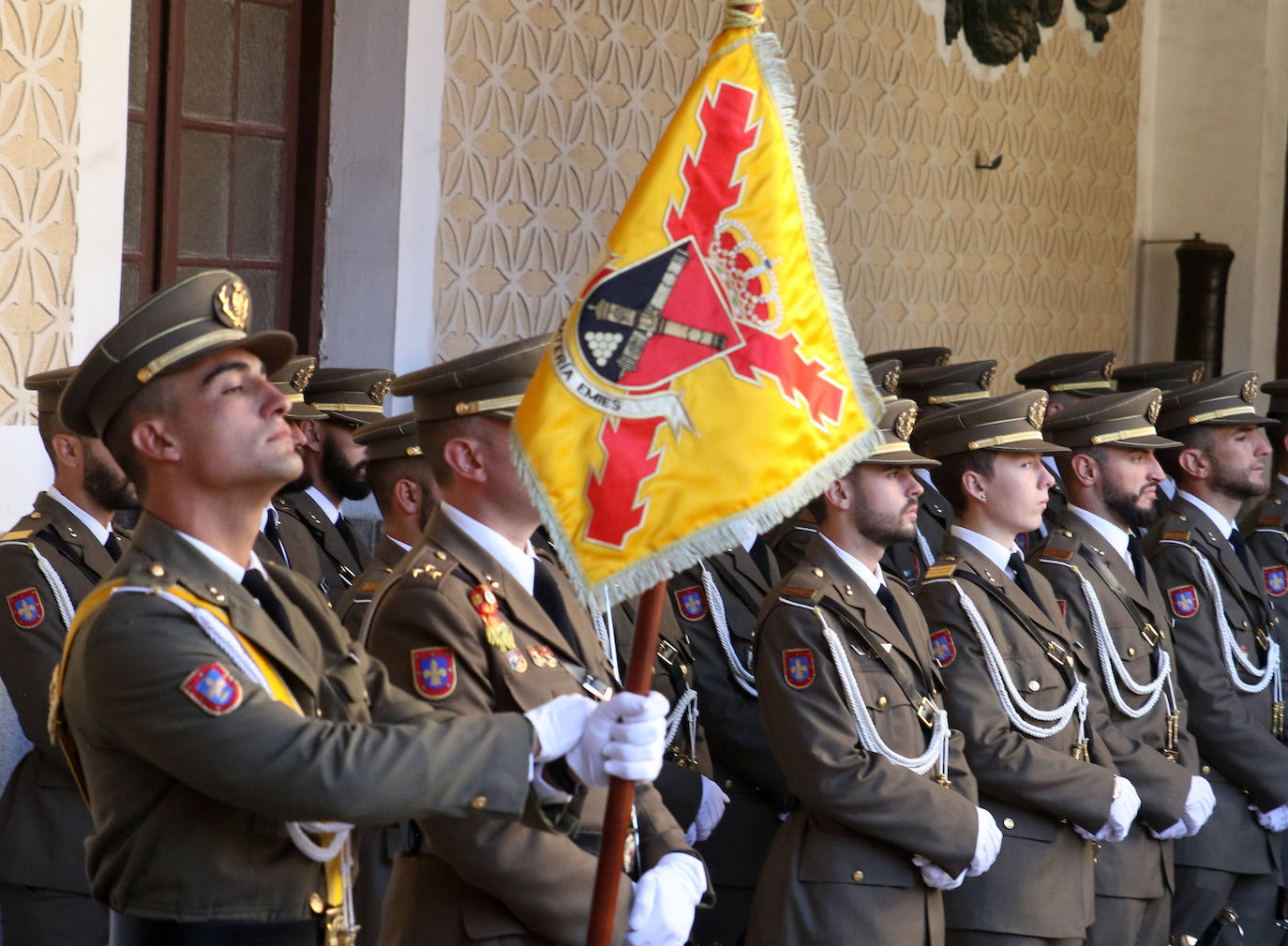 Acto de fin de curso en la Academia de Artillería