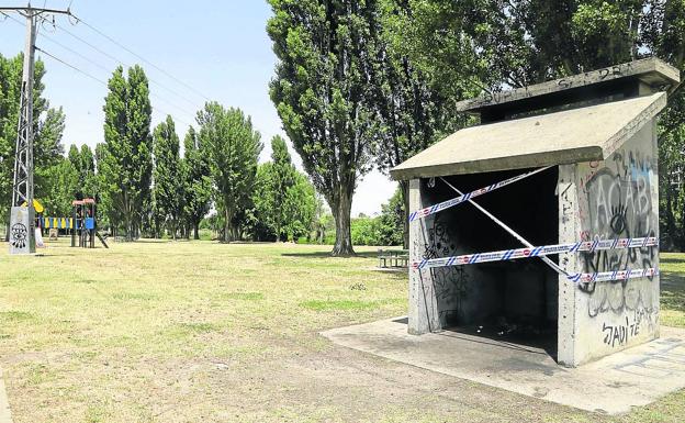 La Policía de Palencia precinta las barbacoas ante el grave riesgo de incendios
