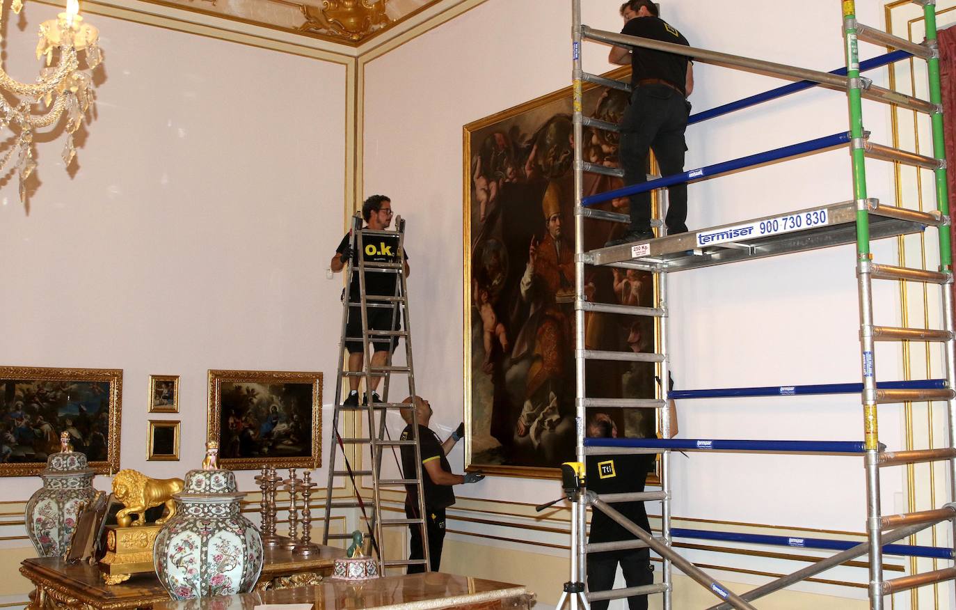 El Palacio Real de La Granja recupera esplendor