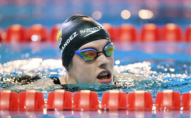 La burgalesa Marta Fernández, doble campeona del mundo de natación paralímpica