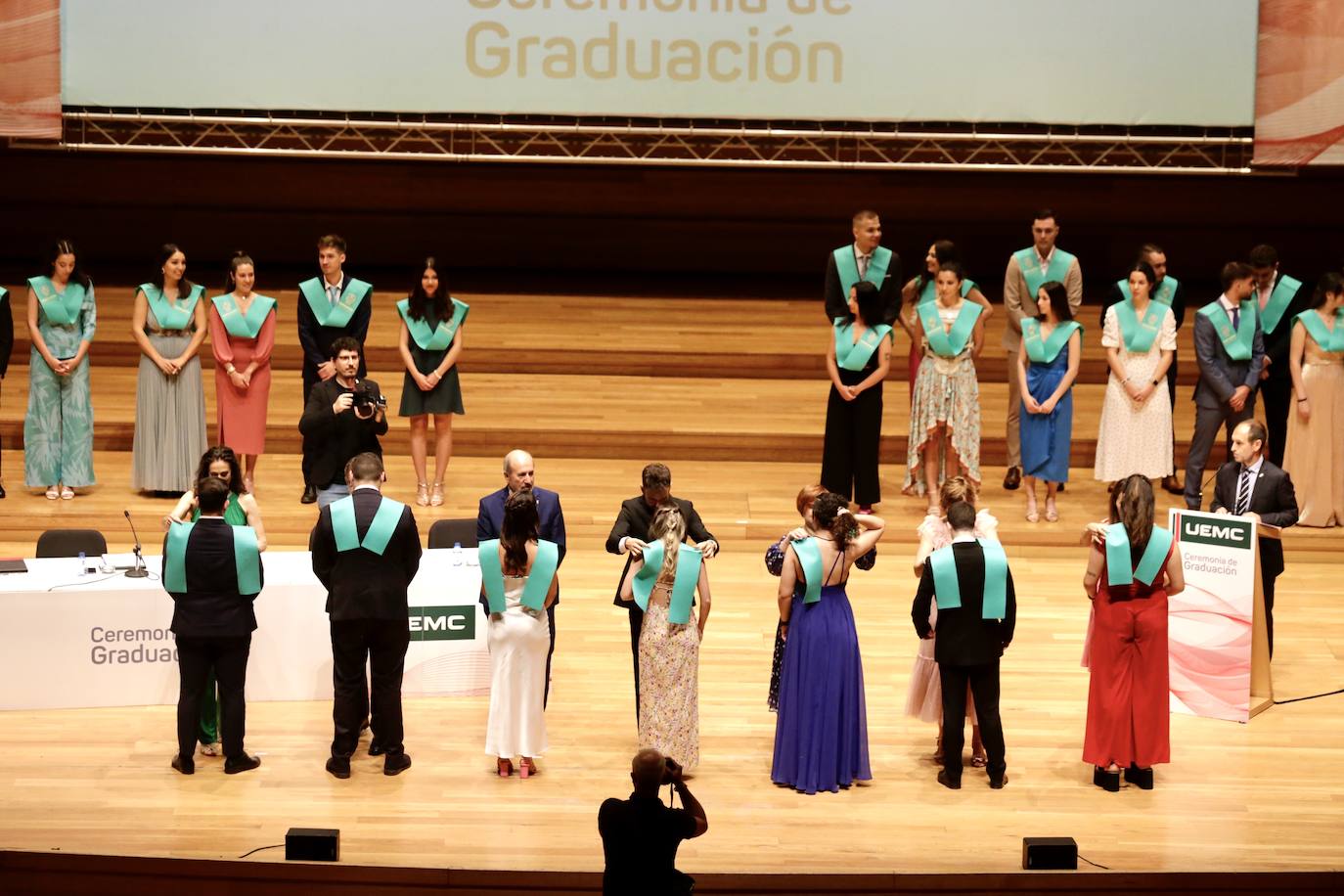 Graduación de los alumnos de la UEMC
