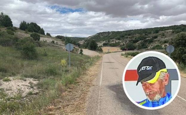 Muere un ciclista de 60 años tras salirse de la vía y chocar con una señal en Palencia