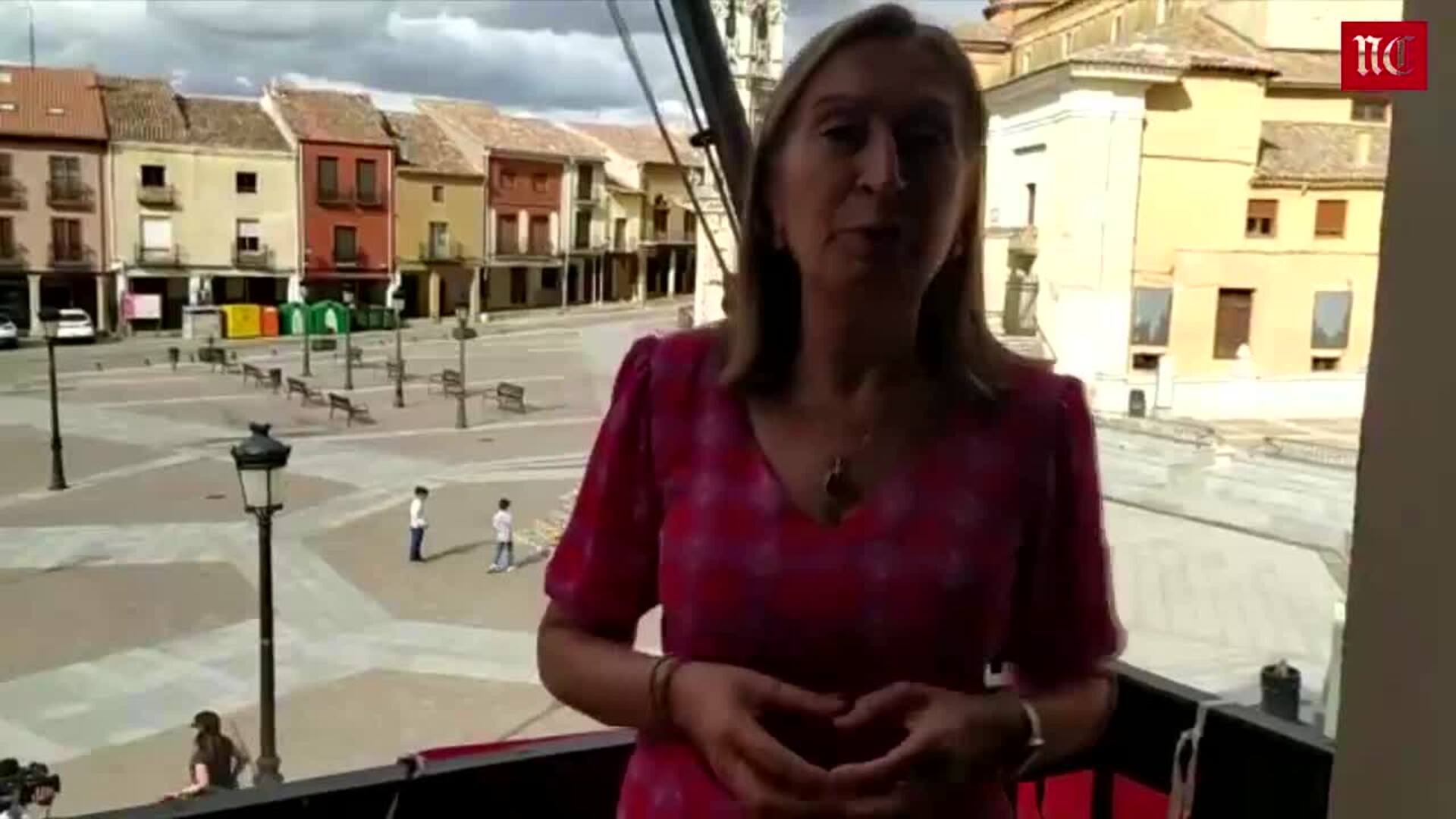 Ana Pastor, vicepresidenta segunda del Congreso, pregonera de las fiestas de Villalón de Campos