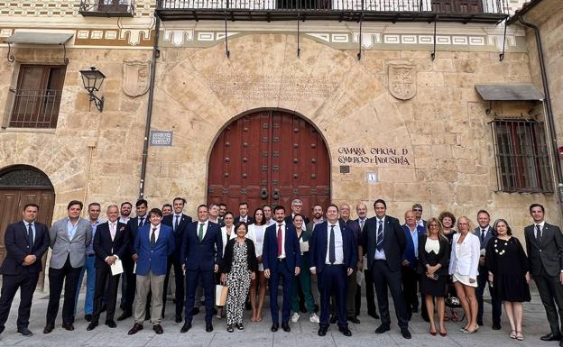 Benjamín Crespo, reelegido presidente de la Cámara de Comercio de Salamanca