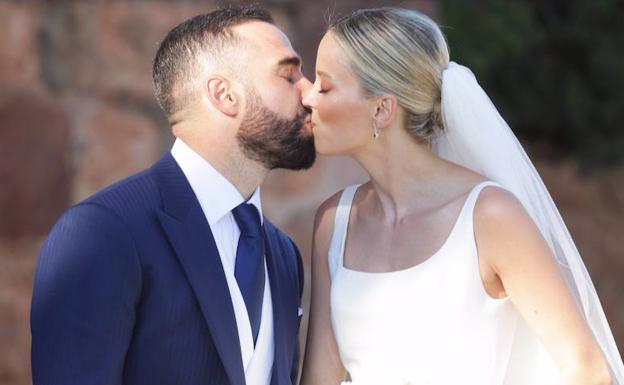 Dani Carvajal da el 'sí quiero' en Ayllón