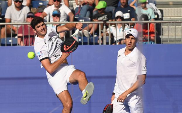 Belasteguín y Arturo Coello, desde el cielo en modo campeón