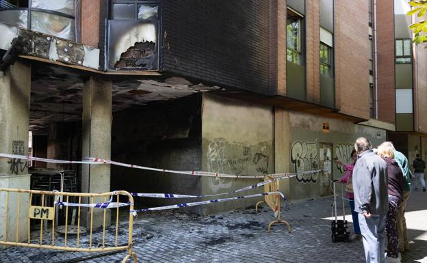 Detenido el presunto autor del incendio que puso en riesgo un bloque de pisos en La Victoria