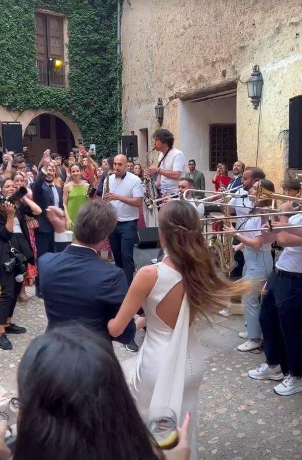 Así fue la celebración de la boda segoviana de Lucía Pombo