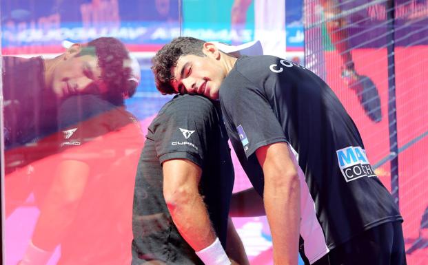 Arturo Coello, un vallisoletano de Mojados en la corte del pádel