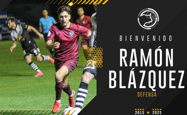 El lateral derecho Ramón Blázquez, tercer refuerzo para Unionistas CF