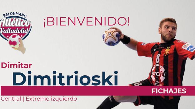 El Recoletas Atlético gana versatilidad con la incorporación del macedonio Dimitrioski