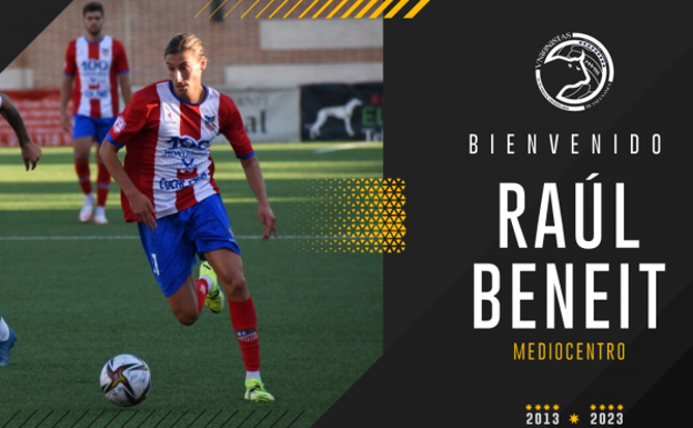 Unionistas anuncia el fichaje de Raúl Beneit y el regreso al equipo del lateral Jon Rojo