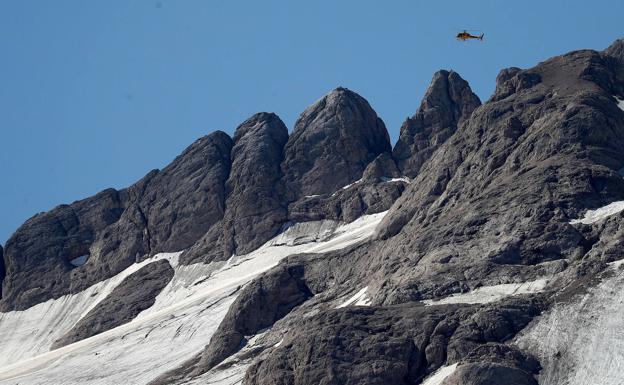 «Escuché un ruido, levanté la cabeza y vi que la montaña se nos estaba cayendo encima»