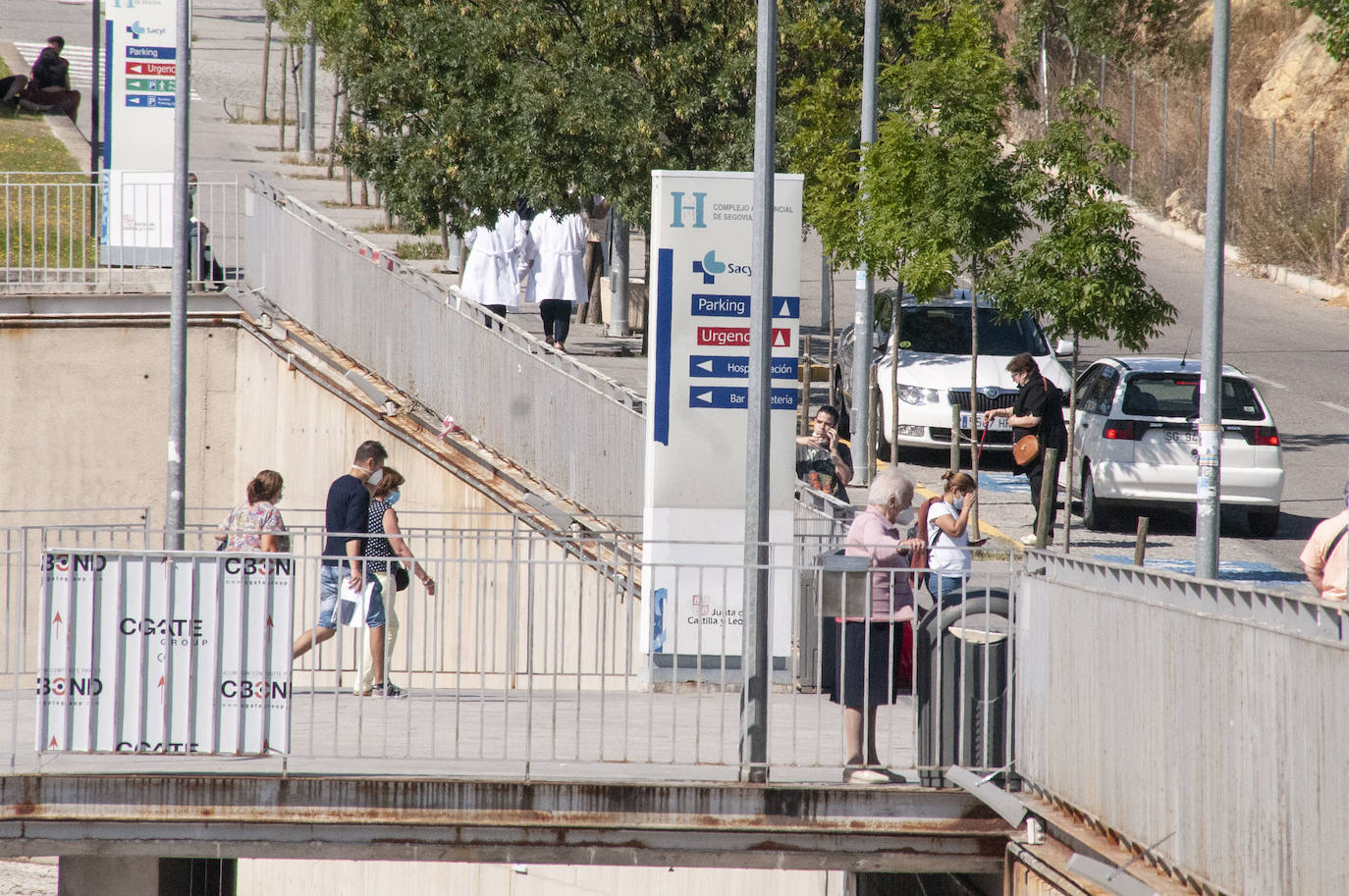 El hospital ya tiene más pacientes con covid que en la sexta ola y registra tres nuevas muertes