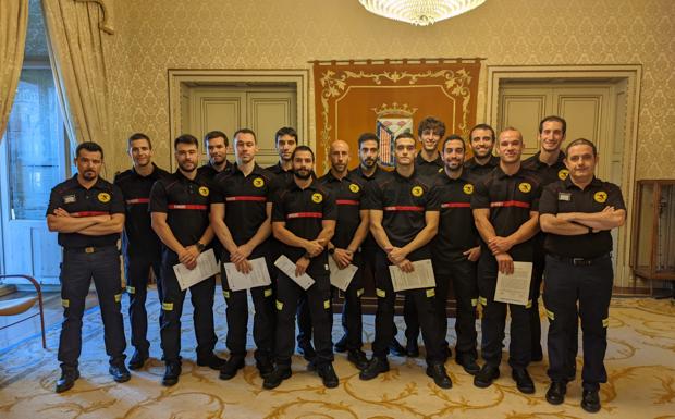 El Servicio de Extinción y Salvamento de Salamanca incorpora a 14 bomberos
