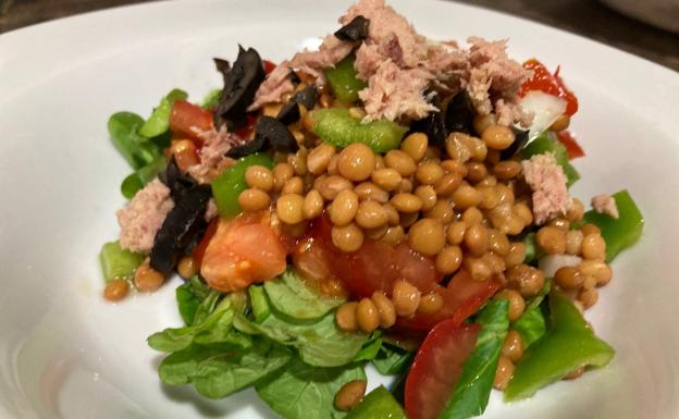 Ensalada de lentejas, un plato perfecto para el verano