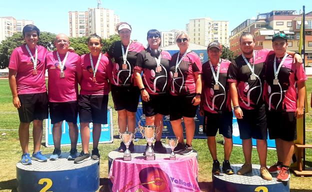 Tres podios para el Arco Club Valladolid en el Campeonato de España