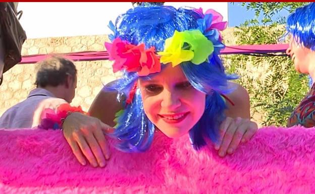 Eugenia Martínez de Irujo vive a tope el Día del Orgullo