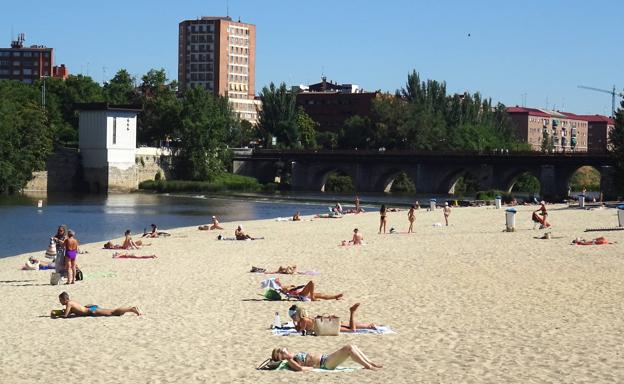 Valladolid espera el pico de la ola de calor con 40 grados, noches tórridas y calima