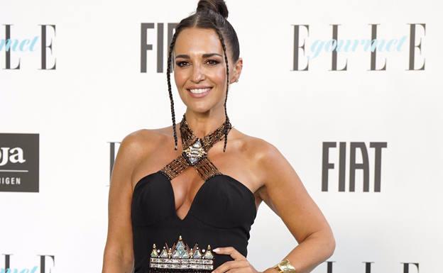 Paula Echevarría luce un estilismo de lo más llamativo
