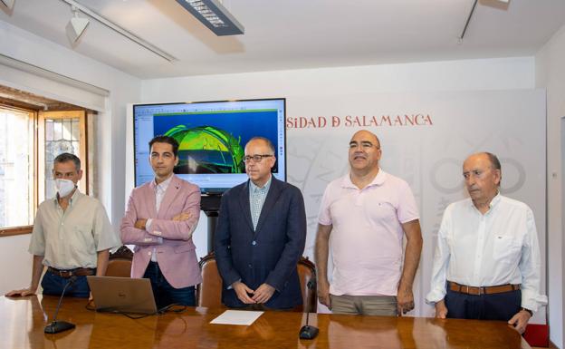 La USAL preserva digitalmente el 'Cielo de Salamanca' mediante un proyecto de escaneados láser