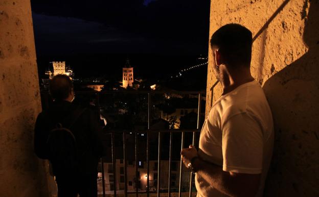 Segovia padece la noche más tórrida