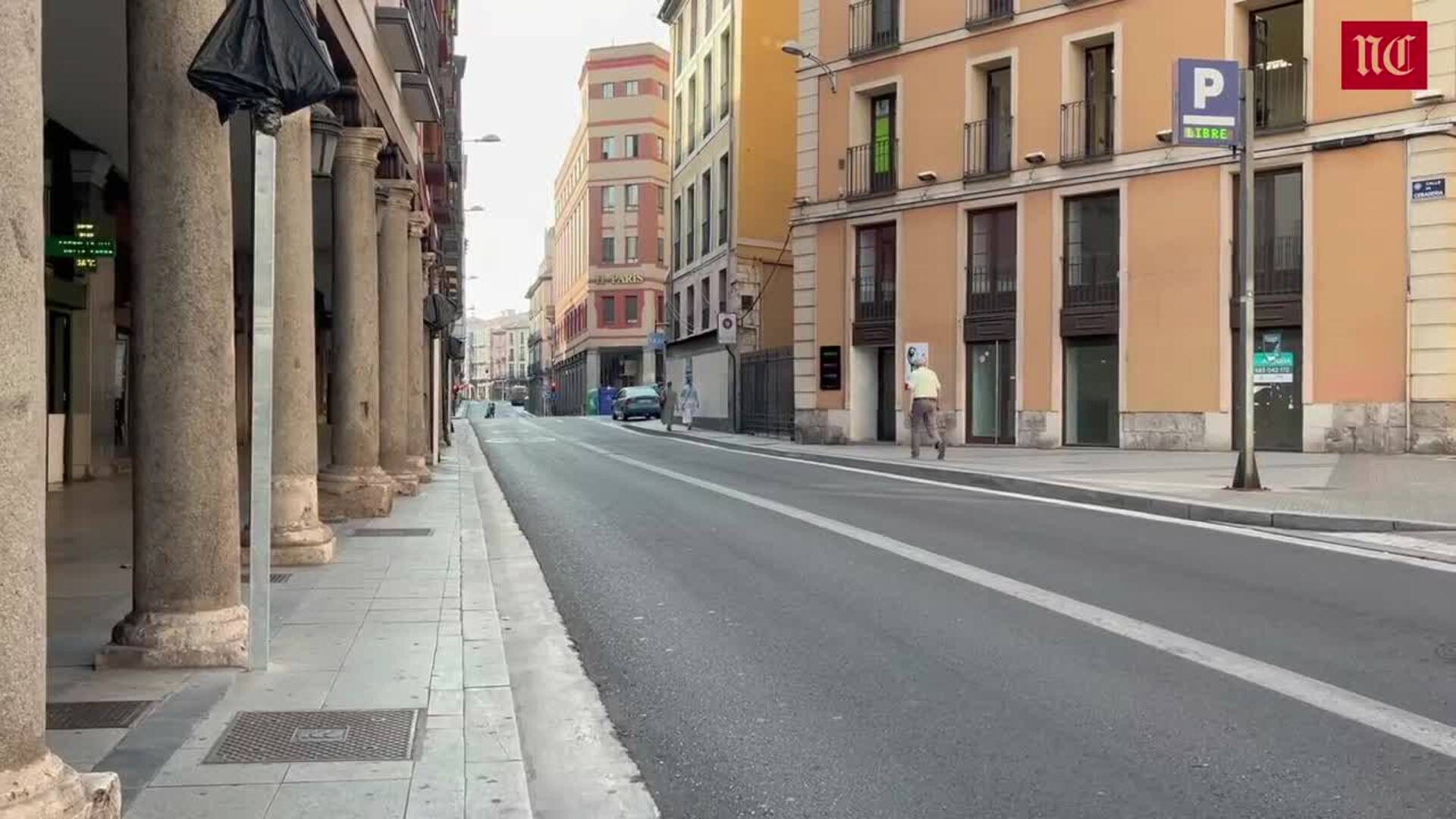 Valladolid cierra el centro al tráfico debido a la contaminación por ozono