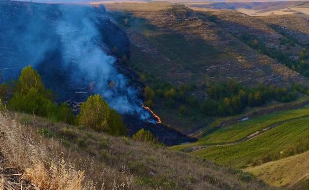 El incendio de Valluércanes arrasa más de 1.000 hectáreas