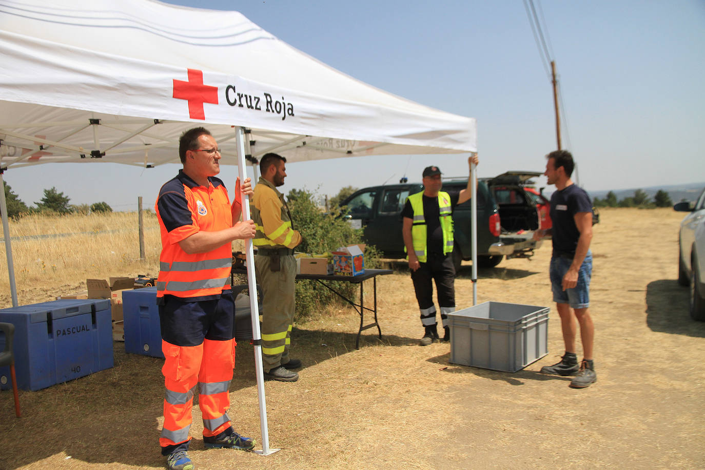 Las cenizas se adueñan del paisaje asolado por el incendio de la sierra