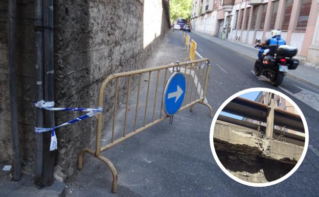 Un nuevo achaque del viaducto de Arco de Ladrillo obliga a cortar un carril al tráfico