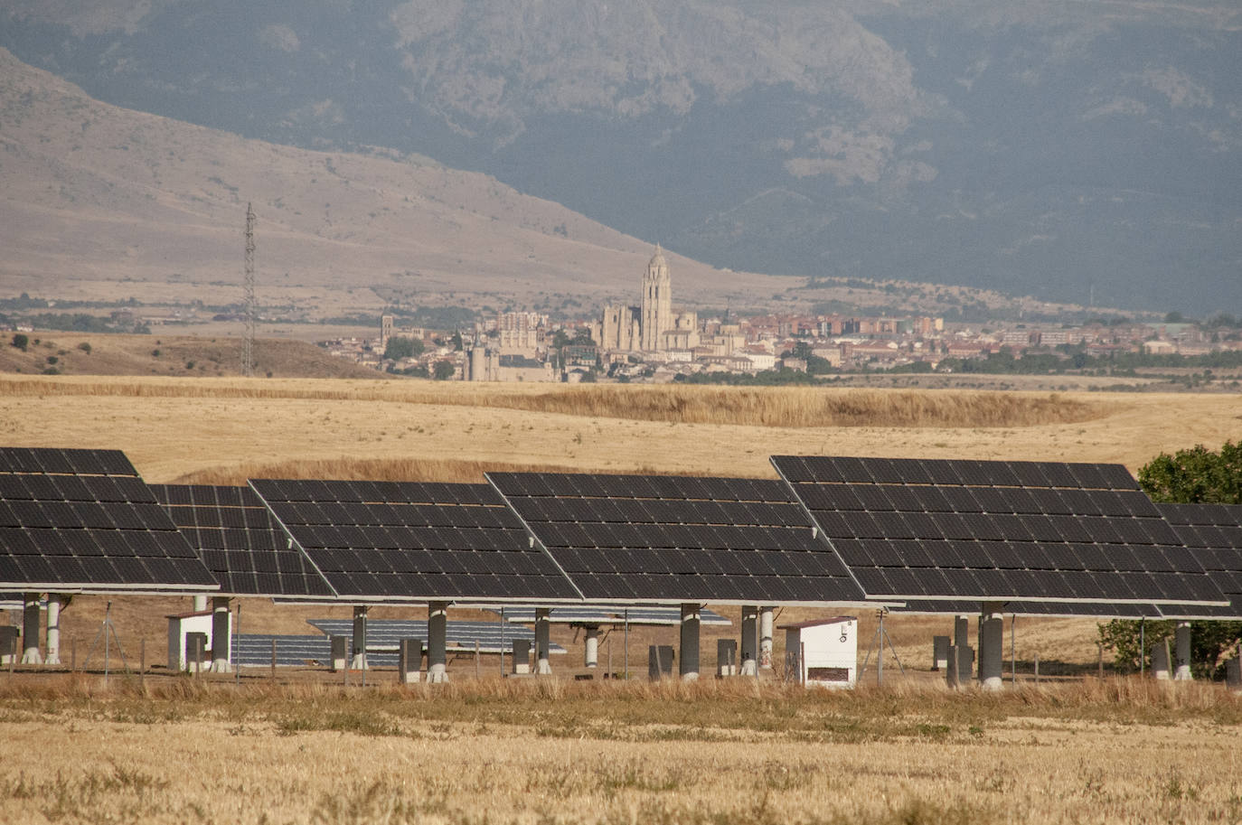 Segovia apenas produce la mitad de la energía que consume