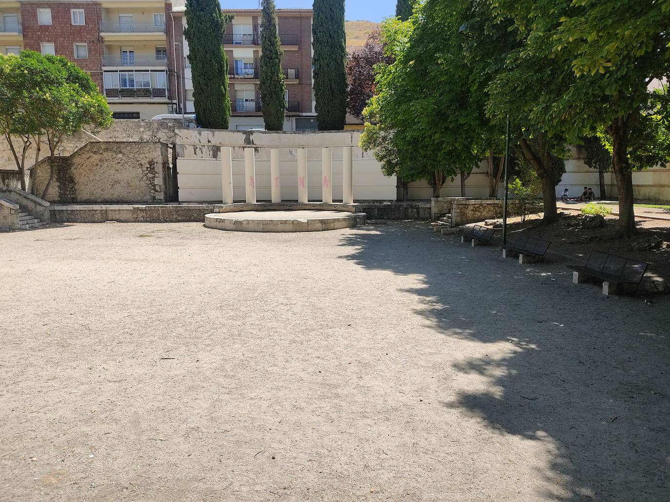 Cuéllar contará con un auditorio al aire libre en la zona contigua al paseo de San Francisco
