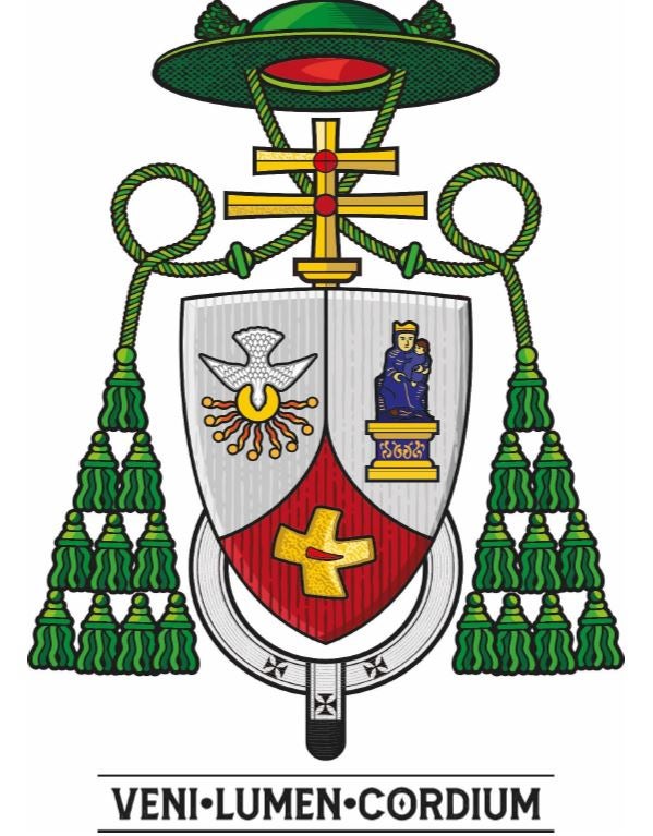 ¿Qué significado tiene el escudo arzobispal de Luis Argüello?