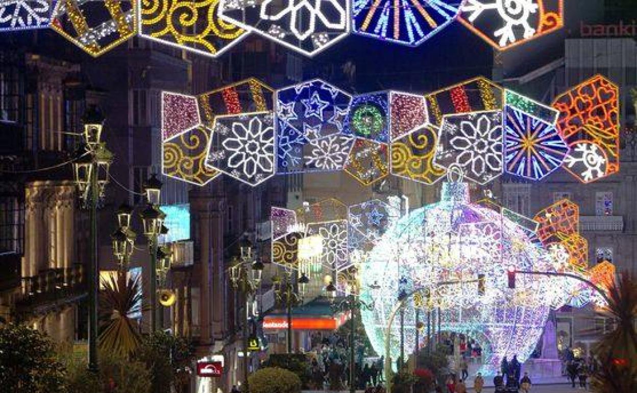 Vigo monta luces de Navidad después de medidas del Gobierno | El Norte de Castilla