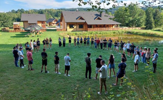 Jóvenes de Pedrajas participan en Polonia en un intercambio con adolescentes de otros países