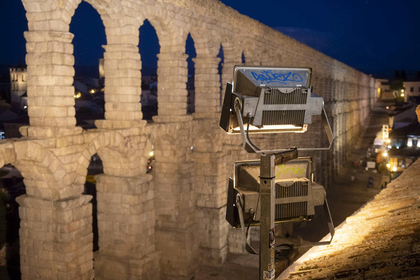 Segovia mantendrá la iluminación de sus monumentos, pero apagará las fuentes públicas