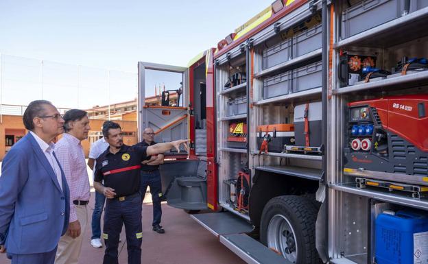 El parque de Bomberos de Salamanca recibe una inversión de 2,6 millones en esta legislatura