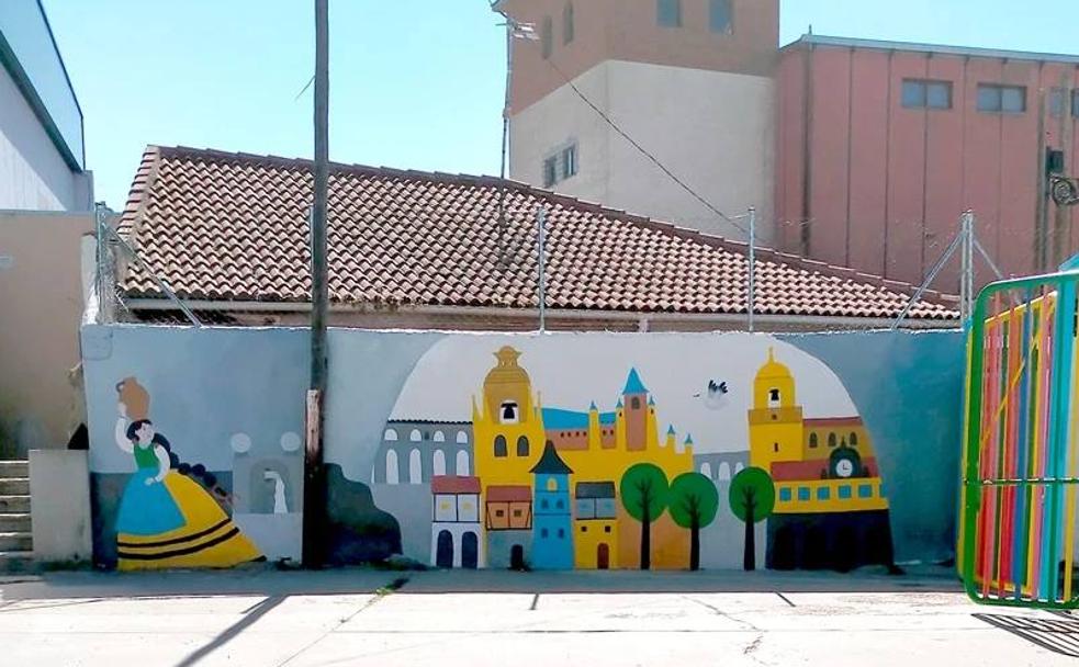 Indignación por la pérdida del mural del colegio