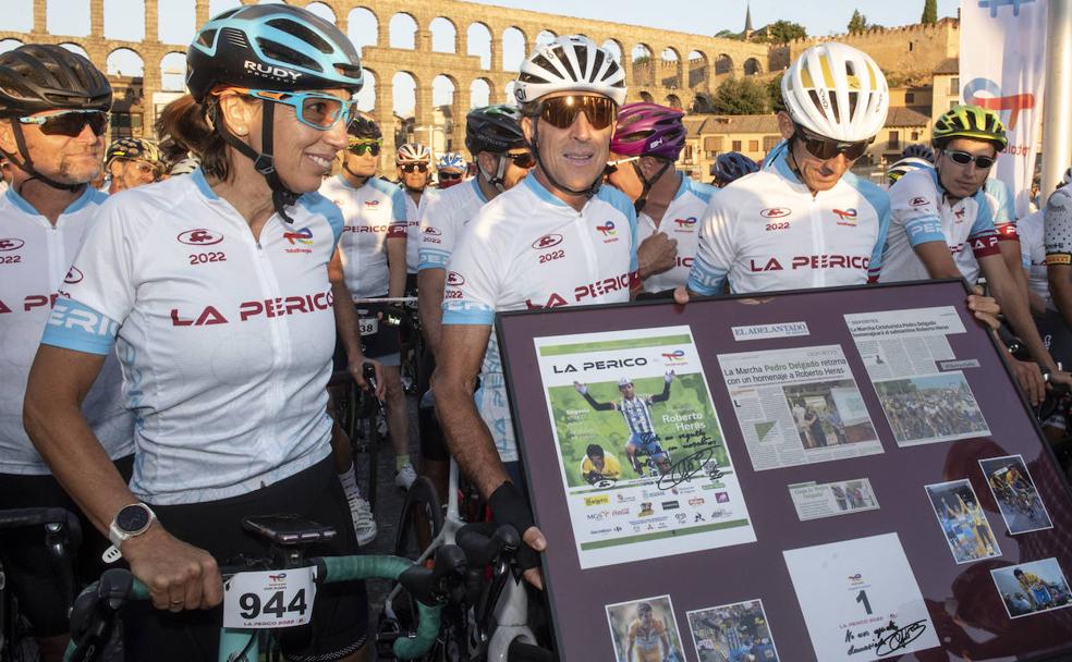 'La Perico' rinde homenaje a Roberto Heras