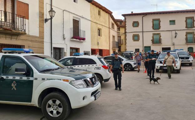 120 personas participan en la búsqueda del anciano desaparecido en la localidad de Ciria en Soria