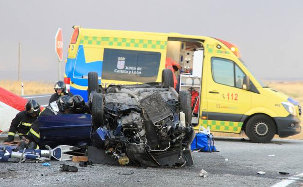 Año negro en las carreteras de Segovia: siete muertes, una más que en todo 2021