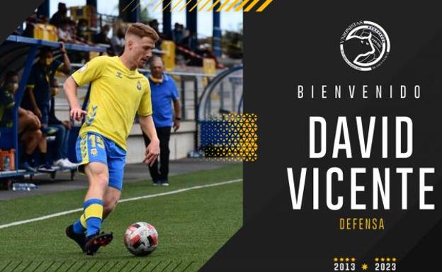 El lateral derecho David Vicente llega a Unionistas tras rescindir con la UD Las Palmas