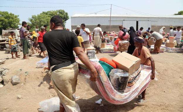 Las lluvias torrenciales dejan casi 80 muertos en Yemen