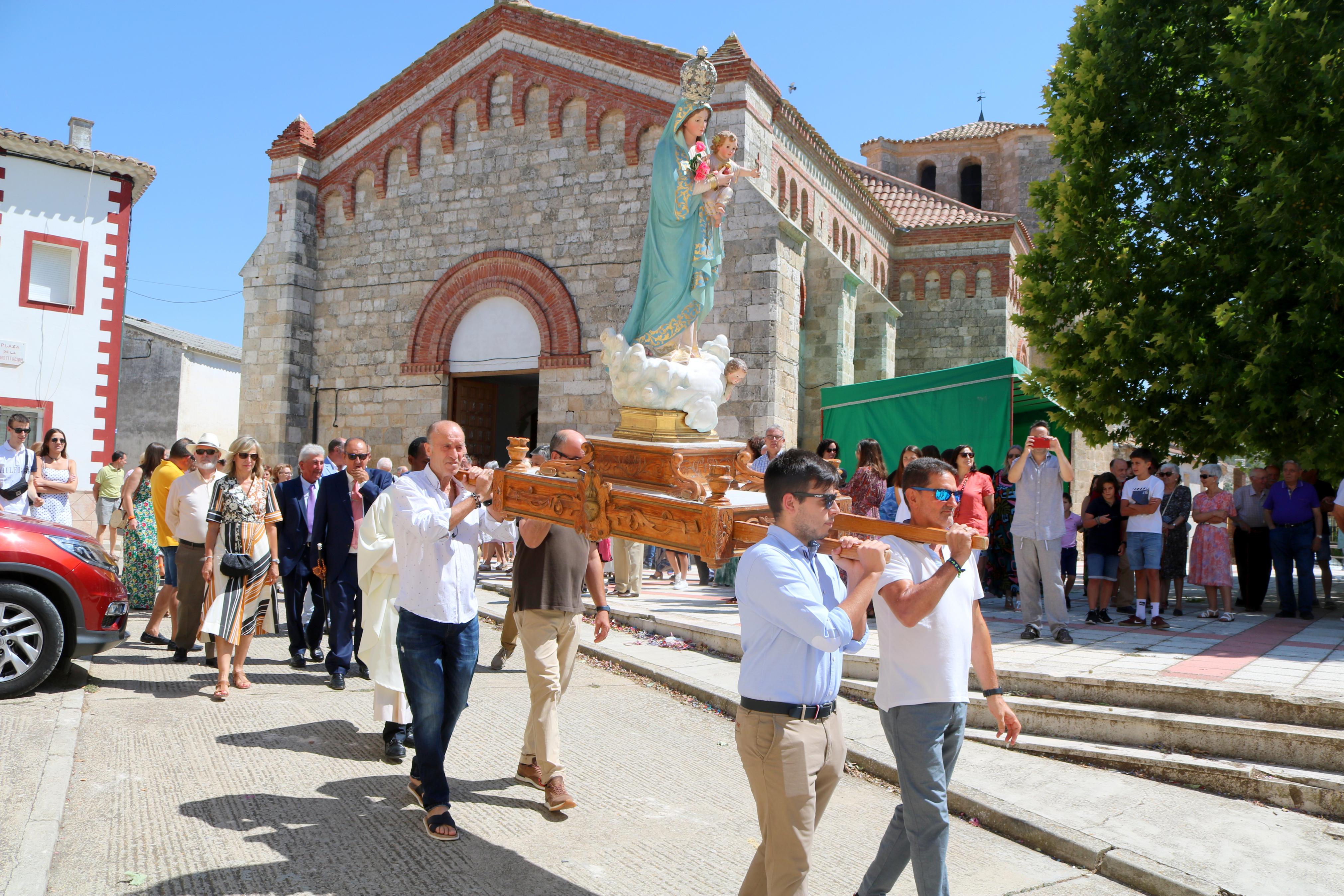 Villaconancio celebra sus fiestas en honor a la Virgen de Mediavilla