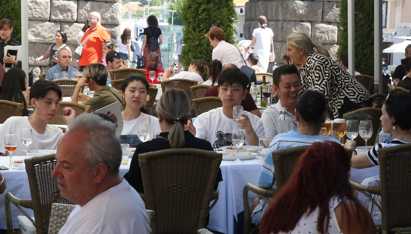 El puente de agosto cumple con las expectativas turísticas en Segovia