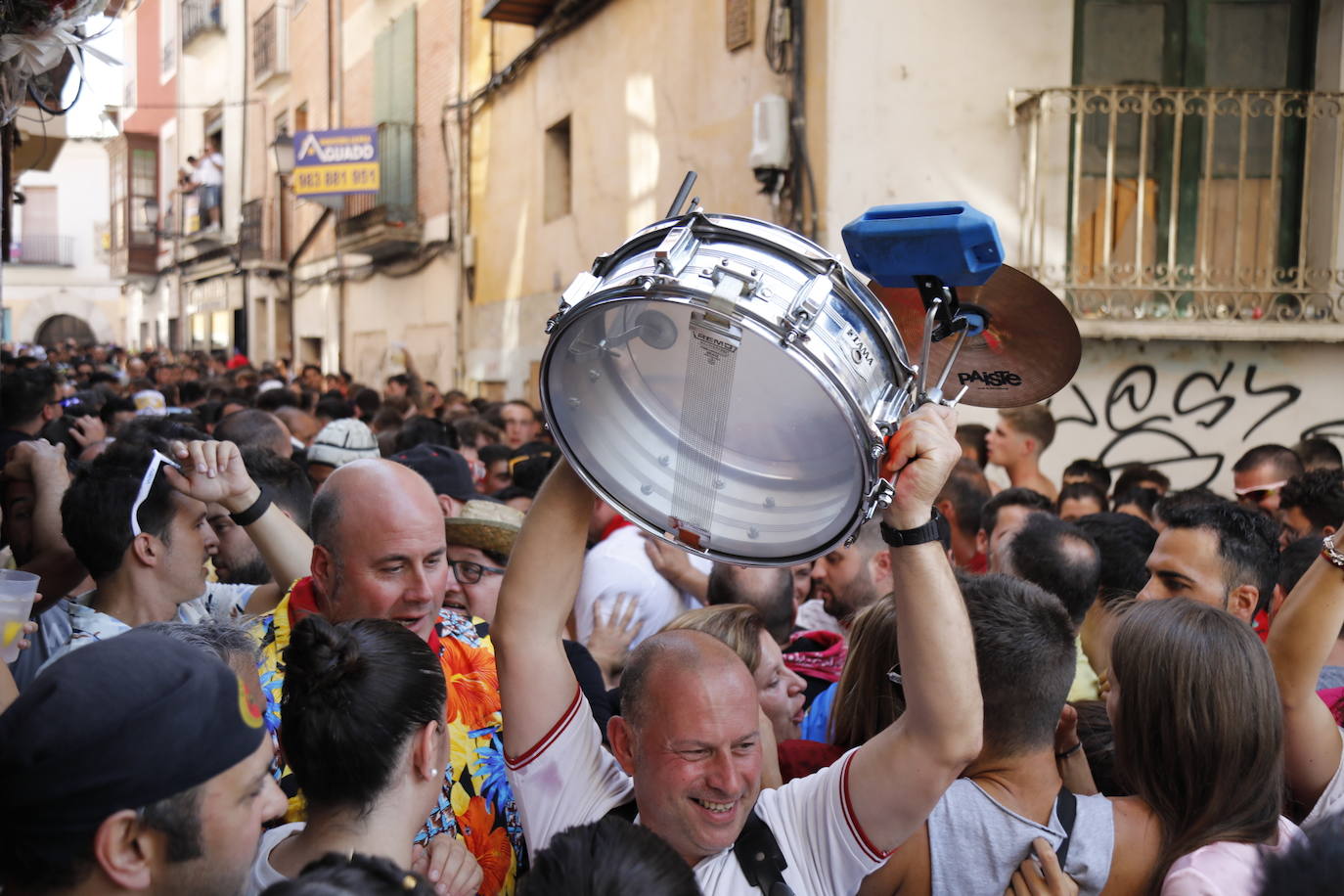 Primer chúndara de las fiestas de Peñafiel después de dos años