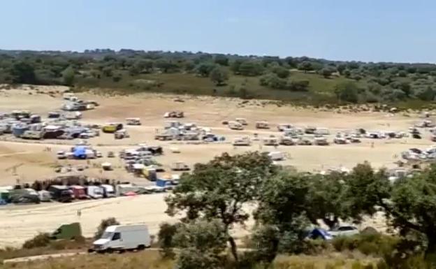 Denunciadas siete personas en una fiesta 'rave' junto a un embalse de Salamanca