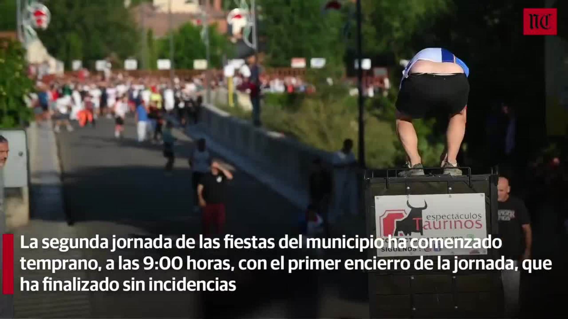 El Toro del Alba vuelve a correr por las calles de Tudela de Duero