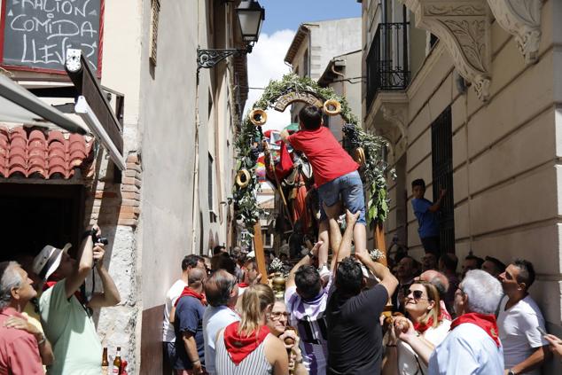 Los vecinos de Peñafiel honran a San Roque