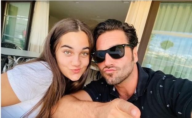 Paula Echevarría reacciona a la felicitación de David Bustamante a su hija Daniella